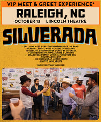 Raleigh, NC / Lincoln Theatre (October 13) VIP MEET & GREET PASS