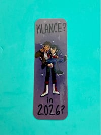 Image 1 of Klance in 2026?