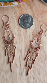 Image 2 of Welo Opal Copper Waterfall Earrings🤍