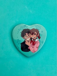 DandaDan Heart Pin