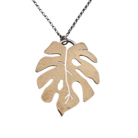 Image 1 of Monstera Leaf Pendant