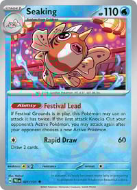 Seaking (Master Ball Pattern) - SV: Prismatic Evolutions - Near Mint