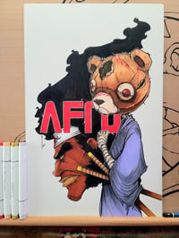 THE AFRO SAMURAI ORIGINAL ART SIGNED