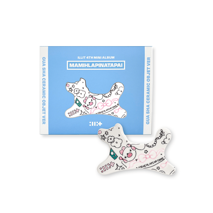 Image of [PRE-ORDER] ILLIT ‘MAMIHLAPINATAPAI’ (Gua Sha Ceramic Objet Ver.)