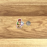 Image 3 of Super Dodge Ball Sticker/Magnet Sets (80 Pieces)