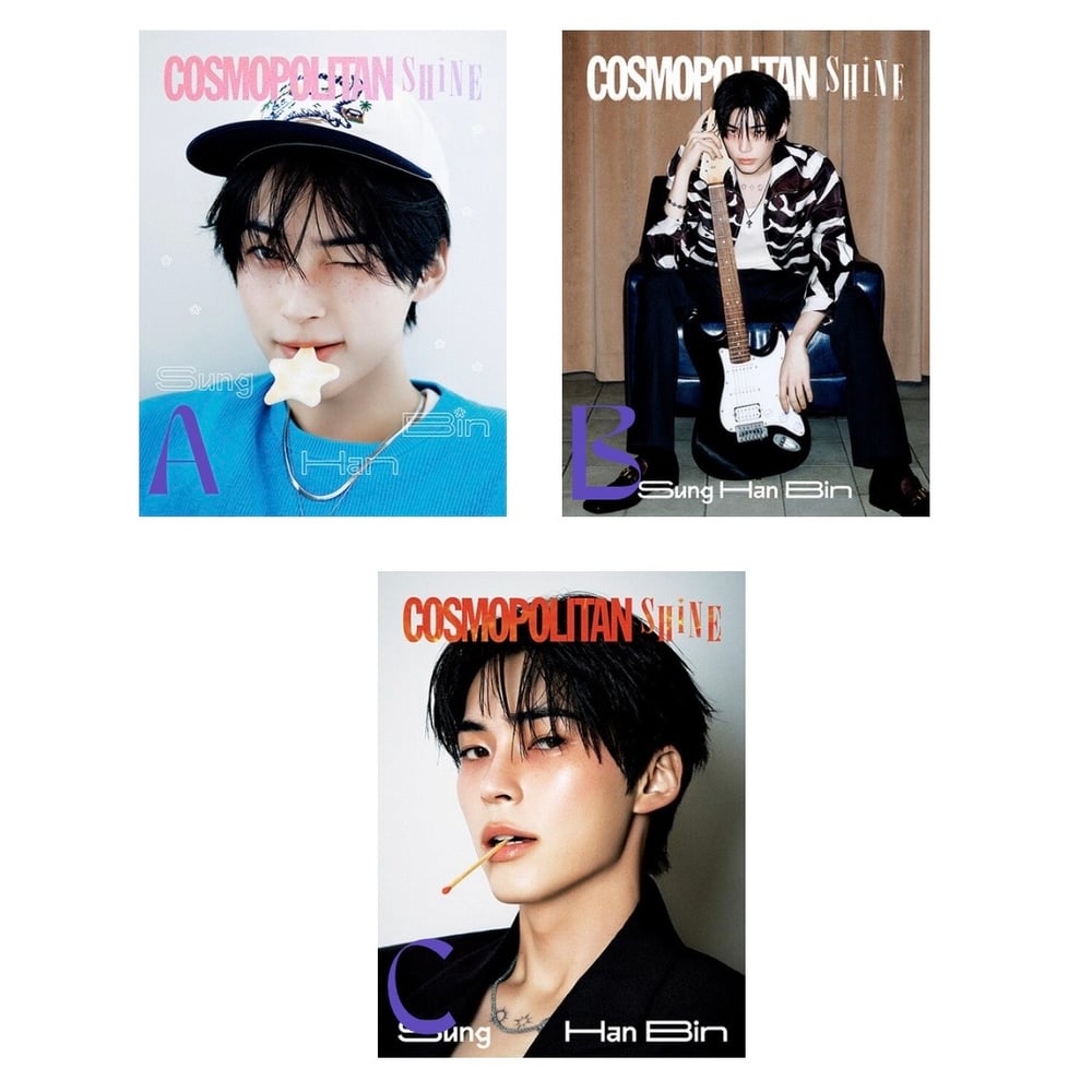 Image of [PRE-ORDER] ZEROBASEONE Hanbin Cosmopolitan Shine Magazine