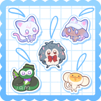 Image 1 of btb mascots ❄️ epoxy phone charm