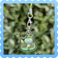 Image 6 of btb mascots ❄️ epoxy phone charm