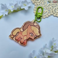 Image 2 of mlp ❄️ glitter epoxy charm