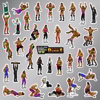 Image 2 of WWF Royal Rumble Sticker/Magnet Sets (35 Pieces)