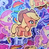 Image 2 of mlp ❄️ waterproof vinyl sticker