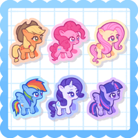 Image 1 of mlp ❄️ waterproof vinyl sticker