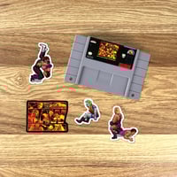 Image 2 of WWF Raw Sticker/Magnet Sets (39 Pieces)