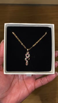 Boa Rainbow Necklace 