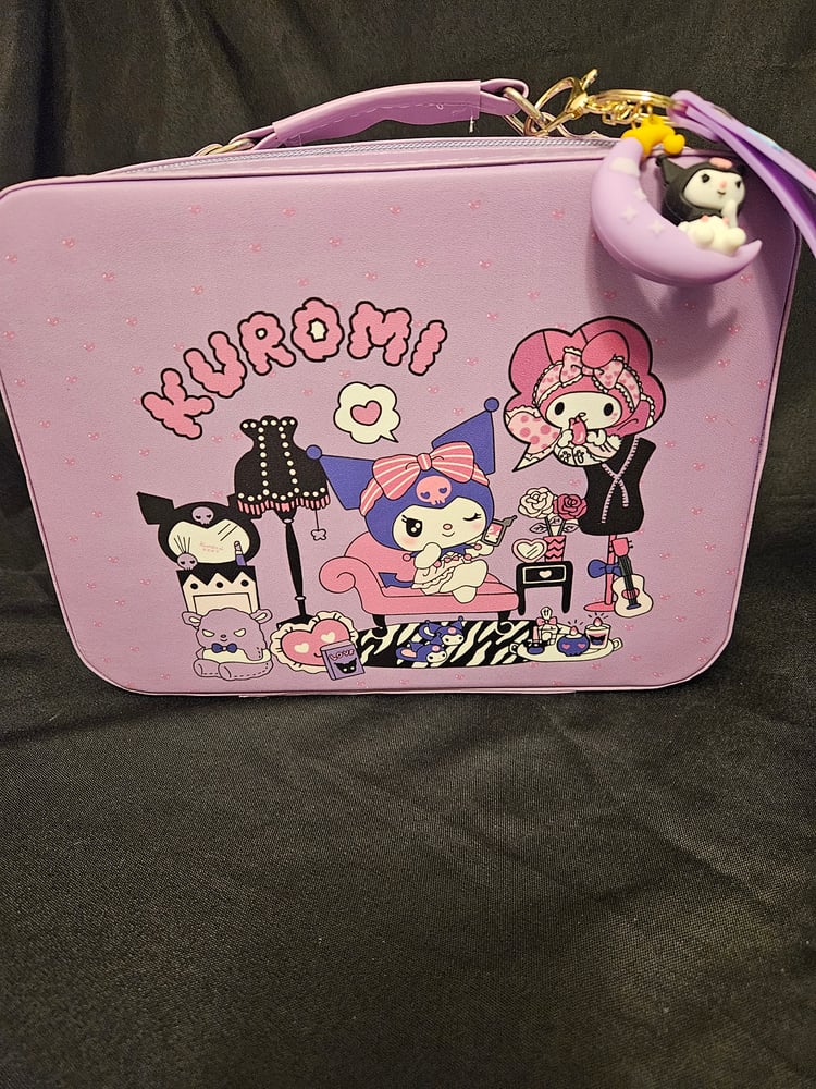 Image of Kuromi Makeup Box Bundle 
