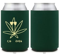Image 1 of 4/20 Weed Leaf Can Koozie