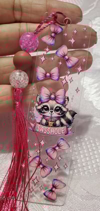 Image 2 of Clear Acrylic Beaded Bookmarks 2