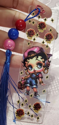 Image 3 of Clear Acrylic Beaded Bookmarks 2