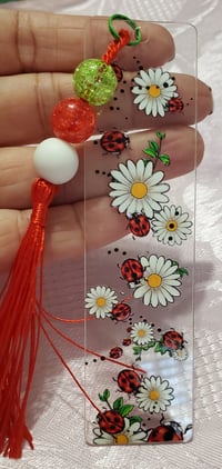 Image 5 of Clear Acrylic Beaded Bookmarks 2