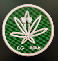 4/20 Weed Leaf Embroidered Patch