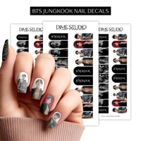 Image 1 of BTS JUNGKOOK NAIL DECALS