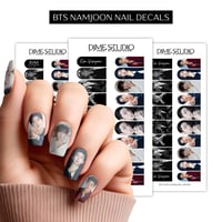 Image 1 of BTS KIM NAMJOON RM NAIL DECALS 