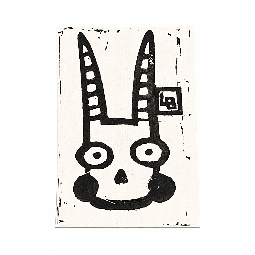 Image of A6 LINOCUT PRINT - #2