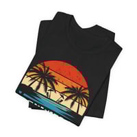 Image 2 of Dominican Republic Vintage Sunset T-Shirt – "Make Today Epic" Beach Tee