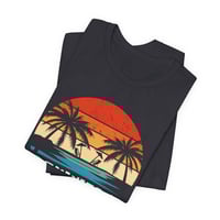 Image 4 of Dominican Republic Vintage Sunset T-Shirt – "Make Today Epic" Beach Tee