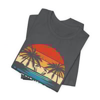Image 6 of Dominican Republic Vintage Sunset T-Shirt – "Make Today Epic" Beach Tee