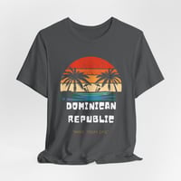 Image 7 of Dominican Republic Vintage Sunset T-Shirt – "Make Today Epic" Beach Tee