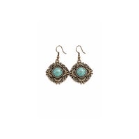 Turquoise Vintage Drop Earrings