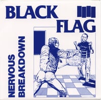 BLACK FLAG - "Nervous Breakdown" 7" EP (Army Green Vinyl) 