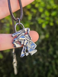 Image 14 of Ready to ship! Mens oxidised Necklace ( Sterling Silver) 