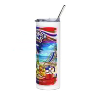 Image 4 of Dominican Pride 20oz Stainless Tumbler