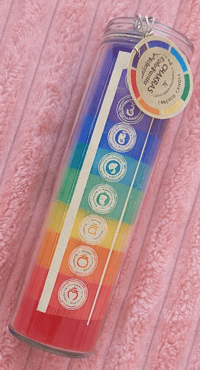 7 Chakra Healing Candle 🕯️