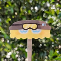 Image 8 of hair clips❄️ die cut acrylic