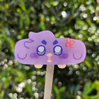 Image 10 of hair clips❄️ die cut acrylic