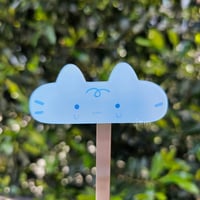 Image 2 of hair clips❄️ die cut acrylic