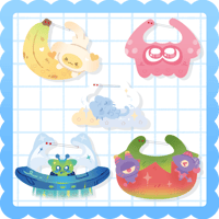 Image 1 of [PREORDER] trinket holders ❄️ die cut acrylic