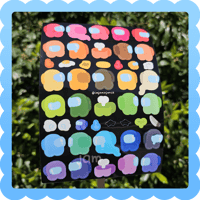 amongus ❄️ waterproof vinyl sticker sheet