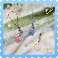 Image 1 of pikmin ❄️ epoxy phone charm