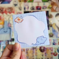 Image 2 of cats and squids ❄️ sticky notes