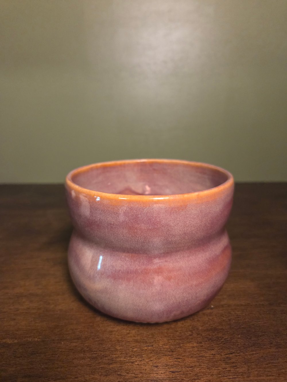 Image of Pinkish purple bubble pot