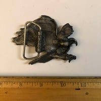 Image 2 of 1980 eagle belt buckle USA