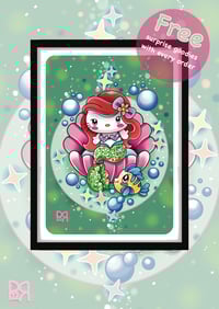 Image 1 of Merkitty print 