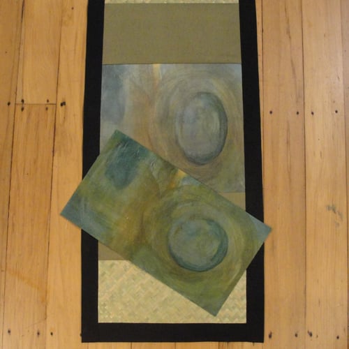 Image of A Soft Landing- small table/sideboard runner