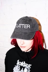Image 1 of DISTRESSED LOGO HAT