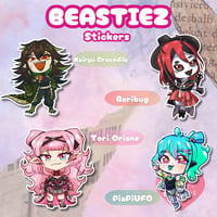Image 1 of BEASTIEZ Stickers 
