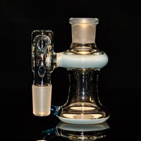 Image 2 of TRANSPARENT MARINA > DENSE WHITE SATIN & TRANSPARENT MARINA 18x18 DRY ASH CATCHER